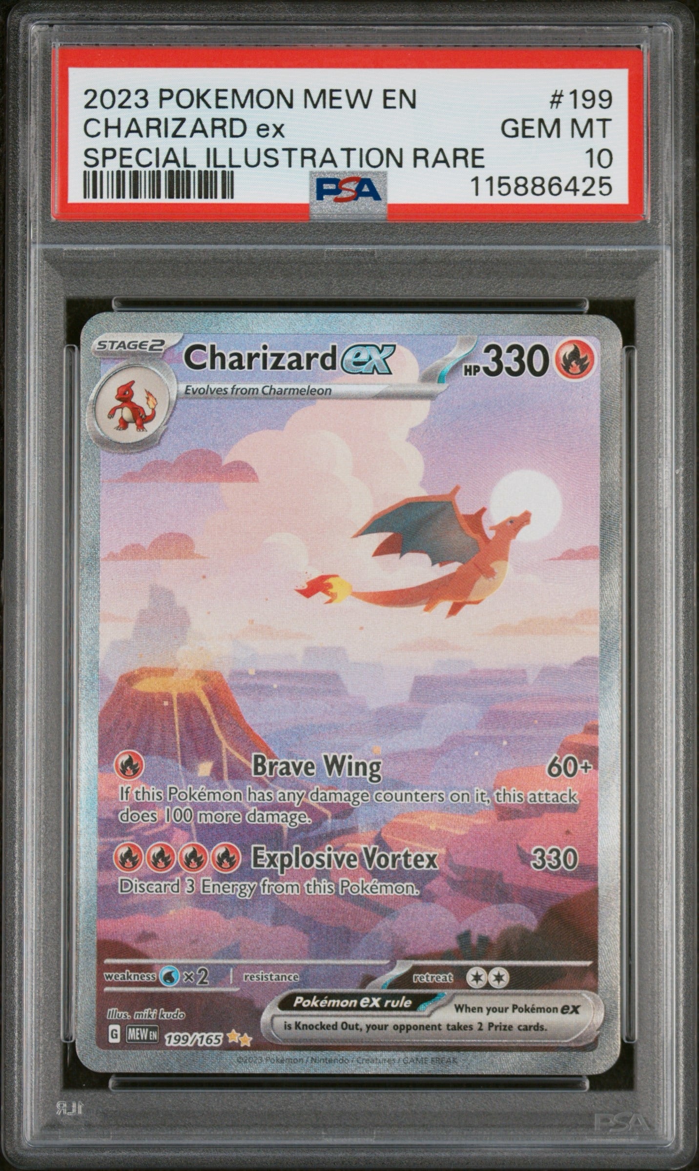 Charizard EX PSA 10