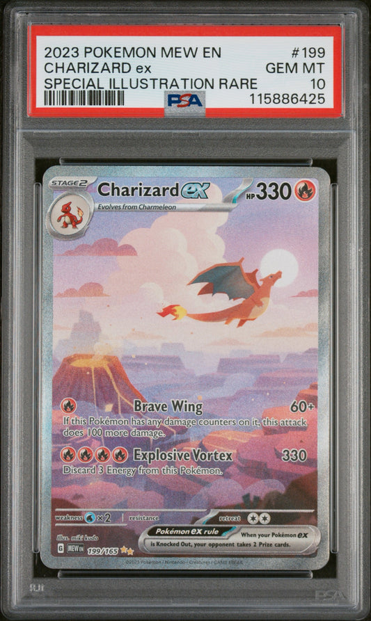 Charizard EX PSA 10
