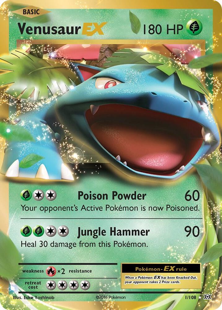 Venusaur EX 11/108 - NM