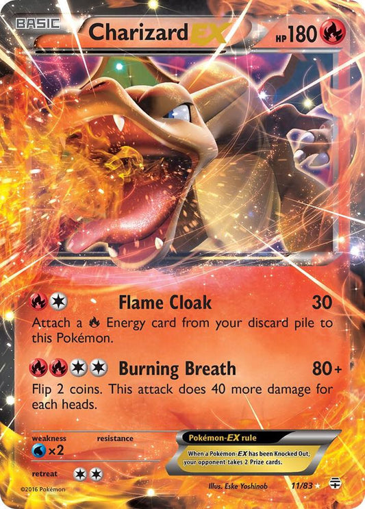 Charizard EX 11/83 - LP