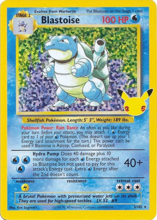 Blastoise (Holo) 2/102 - NM