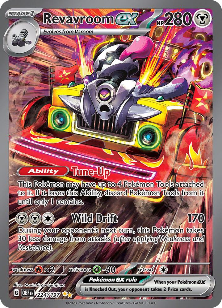 Revavroom EX 224/197 - NM