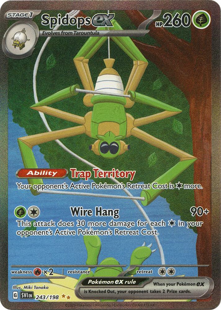 Spidops EX 243/198 - NM