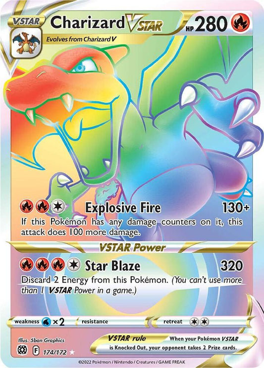 Charizard VSTAR 174/172 - NM