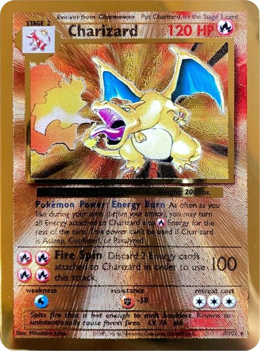 Charizard Metal 4/102 - NM