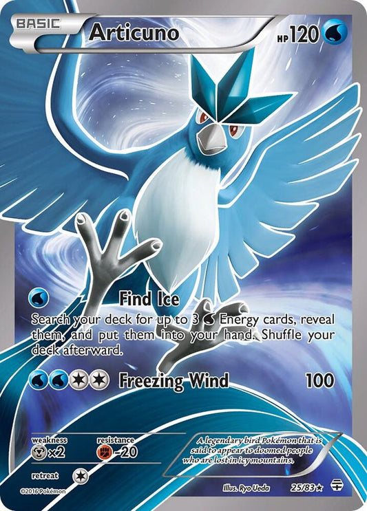 Articuno EX 25/83 - LP