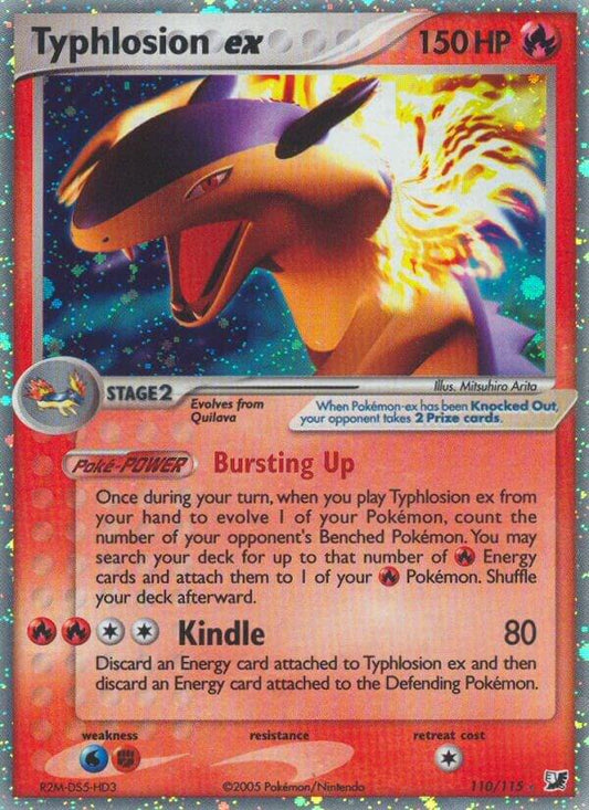 Typhlosion EX 110/115 - LP