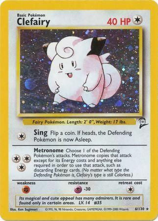 Clefairy (Holo) 6/130 - HP