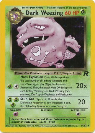 Dark Weezing (Holo) 14/82 - HP