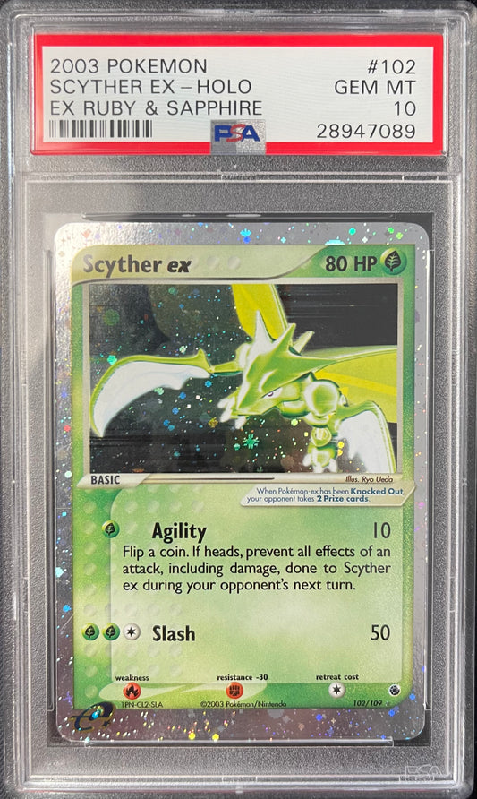 Scyther EX PSA 10