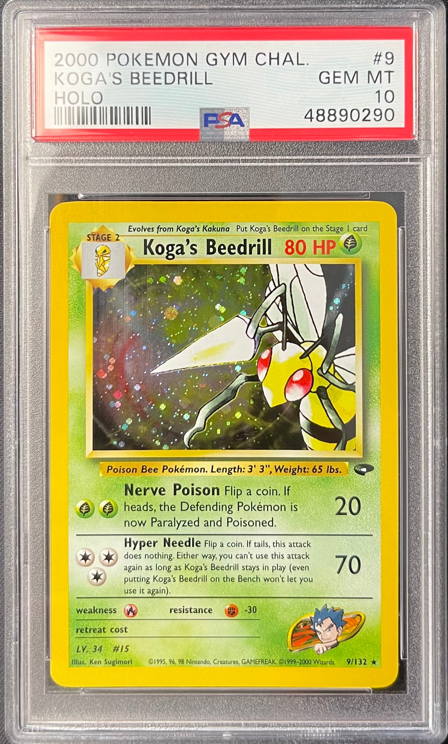 Koga's Beedrill PSA 10