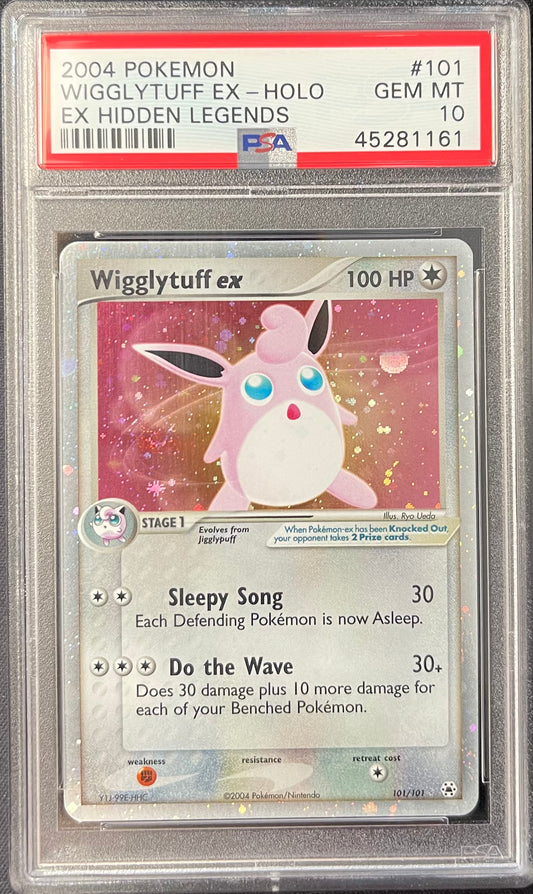 Wigglytuff EX PSA 10