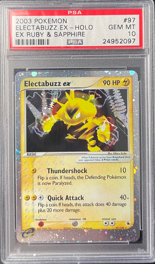 Electabuzz EX PSA 10