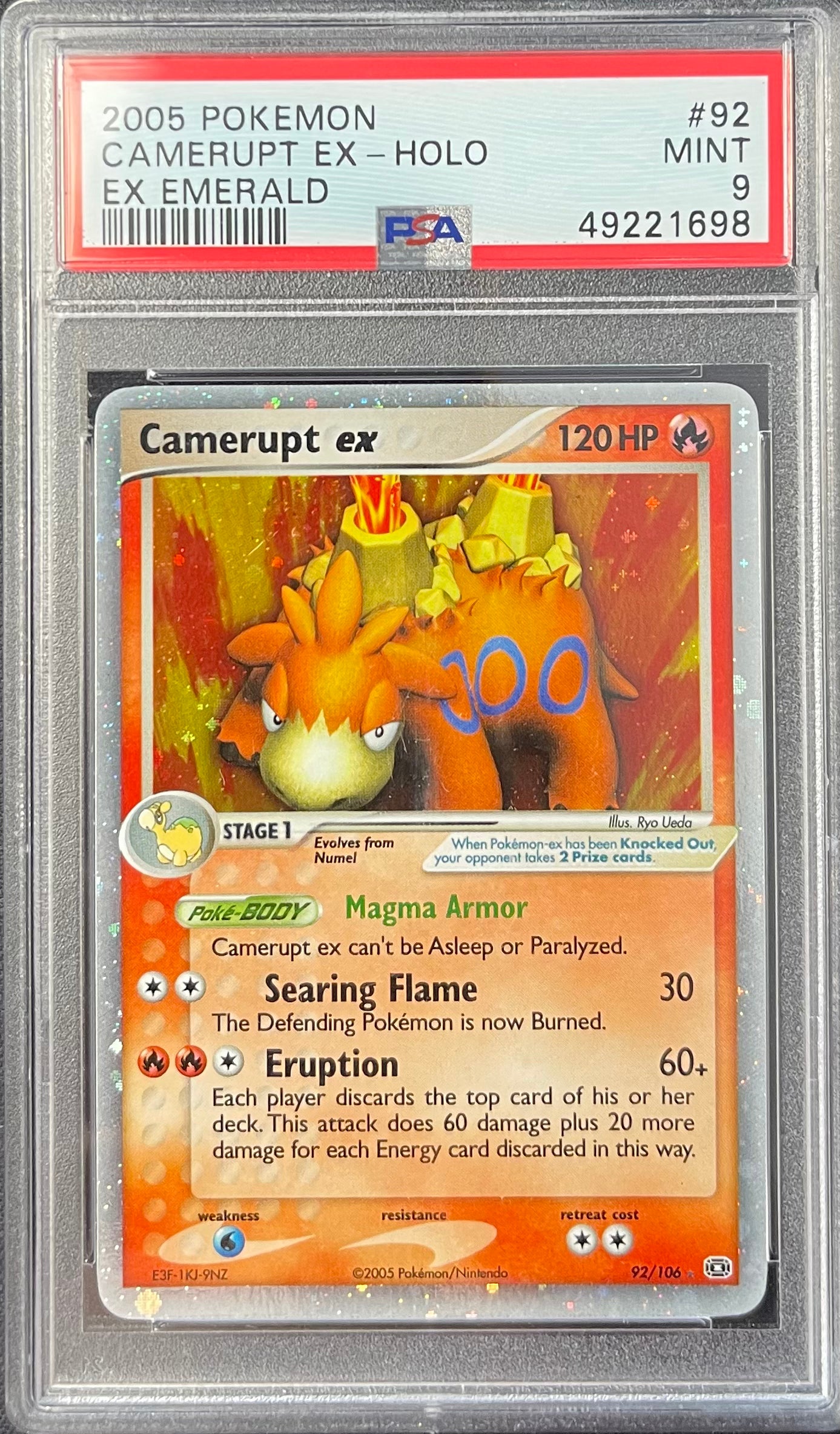 Camerupt EX PSA 9