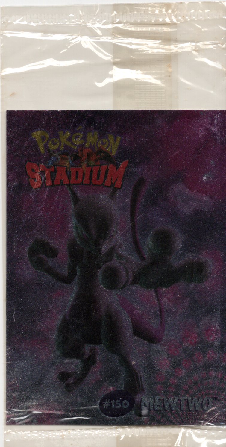 Mewtwo Stadium Holo Foil - SEALED