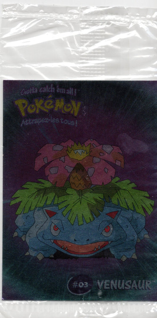 Venusaur Stadium Holo Foil - SEALED