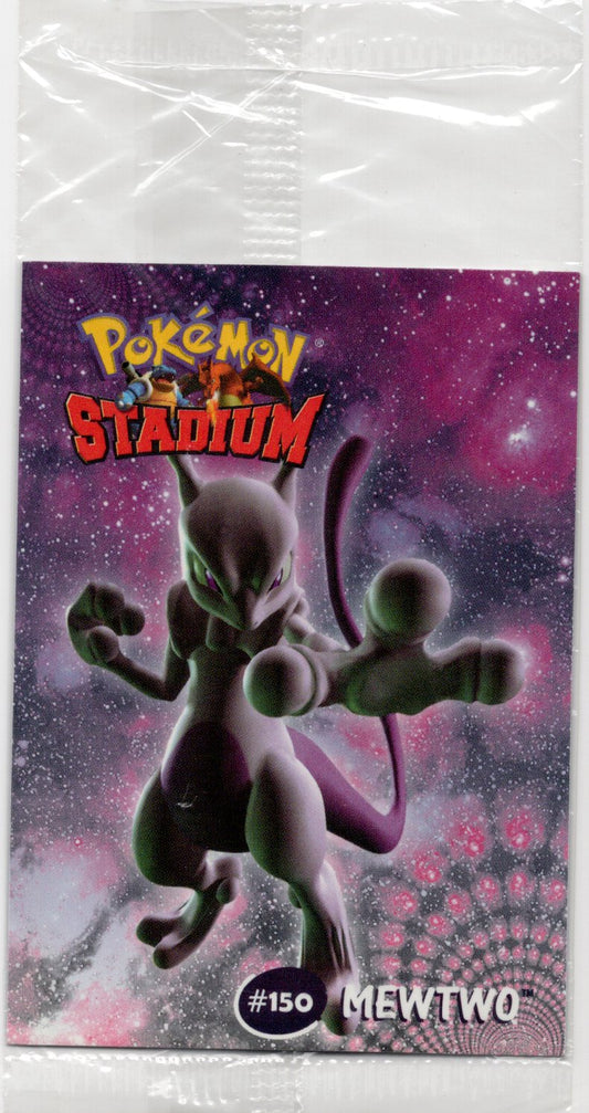 Mewtwo Stadium Error Foil - SEALED