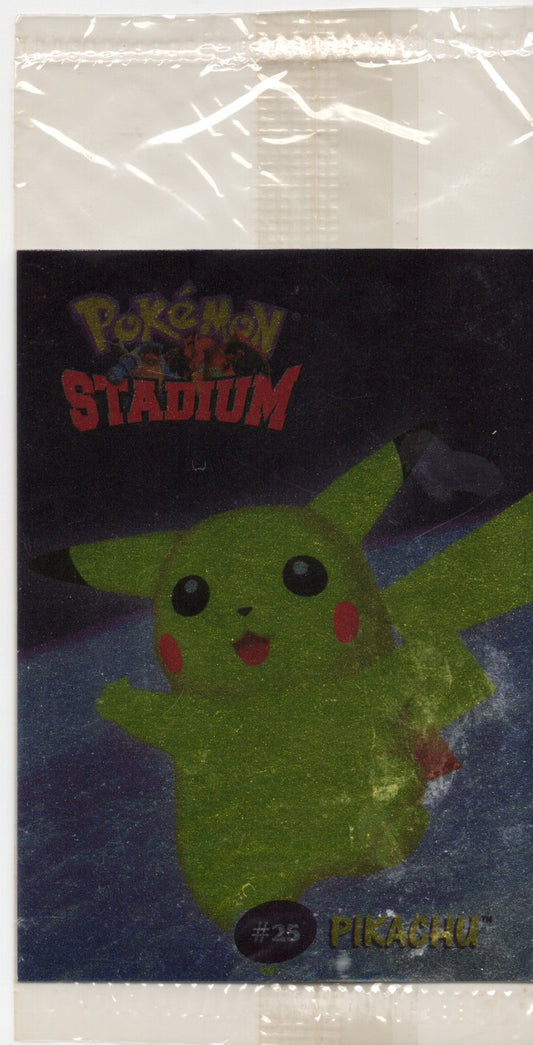 Pikachu Stadium Holo Foil - SEALED