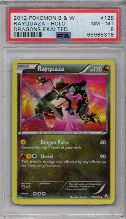 Rayquaza PSA 8