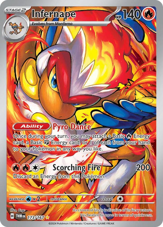 Infernape 173/167 - NM