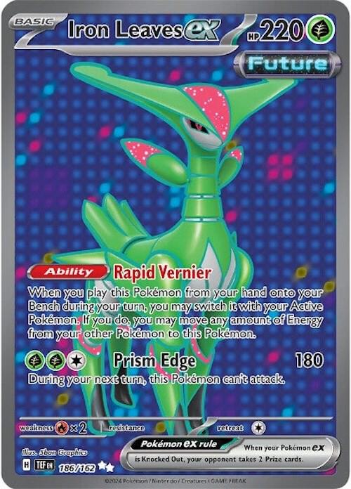 Iron Leaves EX 186/162 - NM