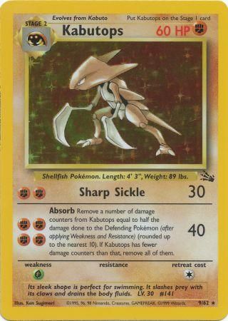 Kabutops (Holo) 9/62 - LP