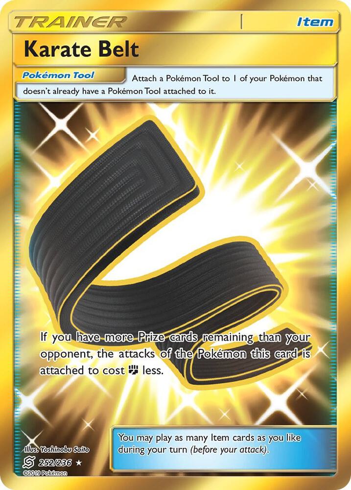 Karate Belt 252/236 - NM