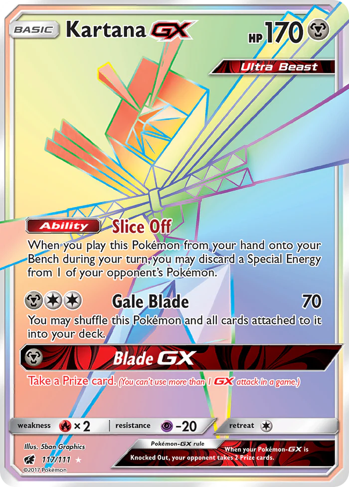 Kartana GX 117/111 - NM