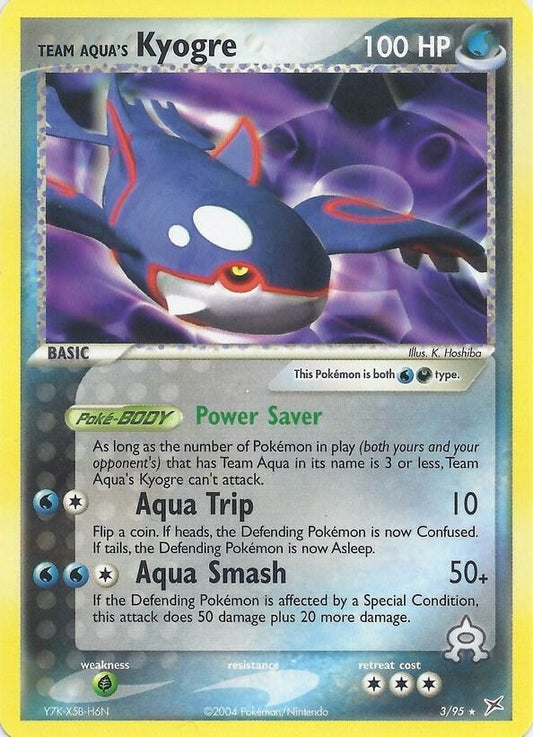 Team Aqua's Kyogre 3/95 - MP