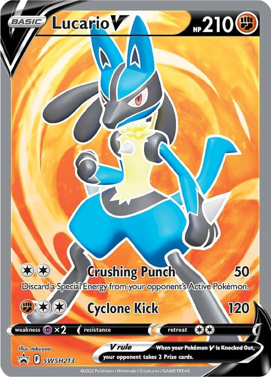 Lucario V SWSH213 - NM