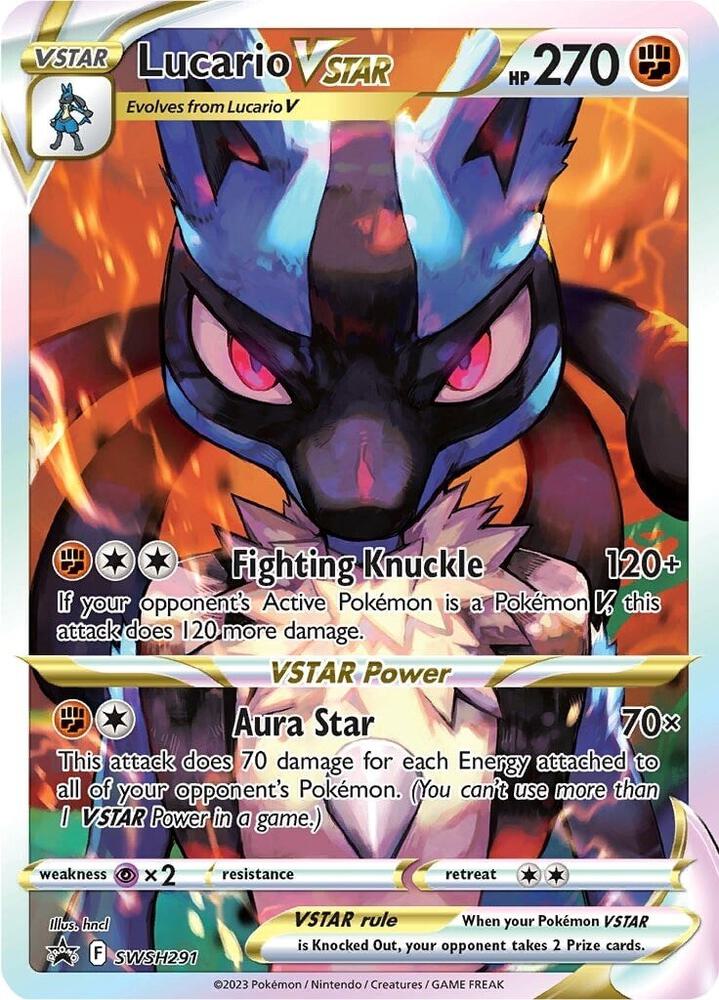 Lucario VSTAR SWSH291 - SEALED