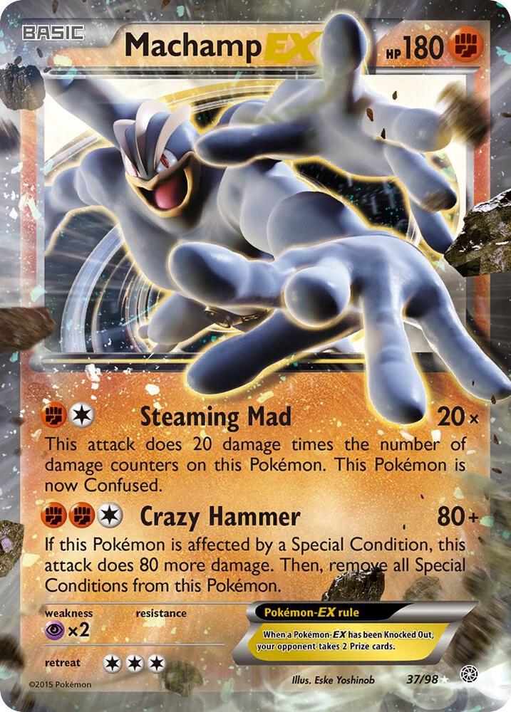 Machamp EX 37/98 - NM