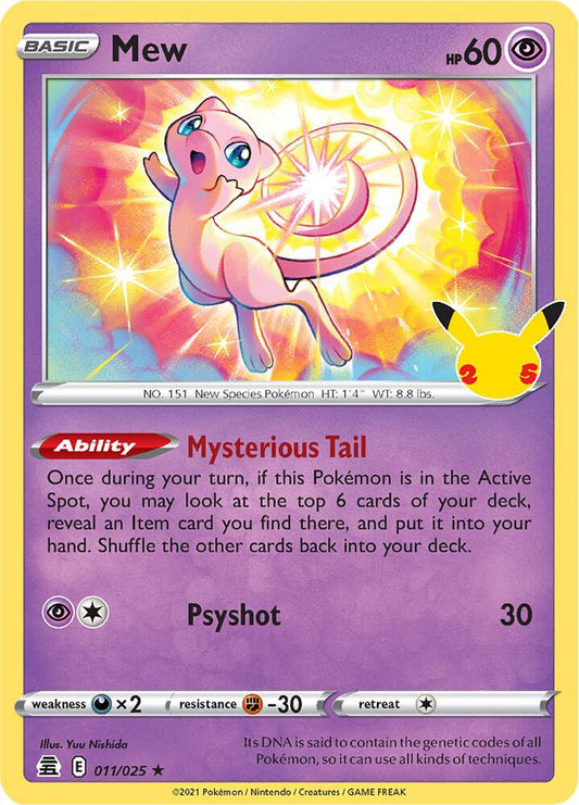 Mew 011/025 - NM