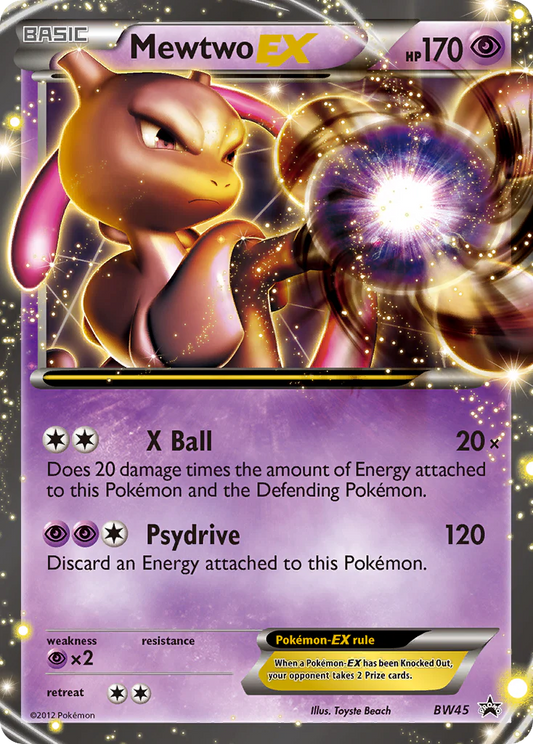 Mewtwo EX BW45 - LP