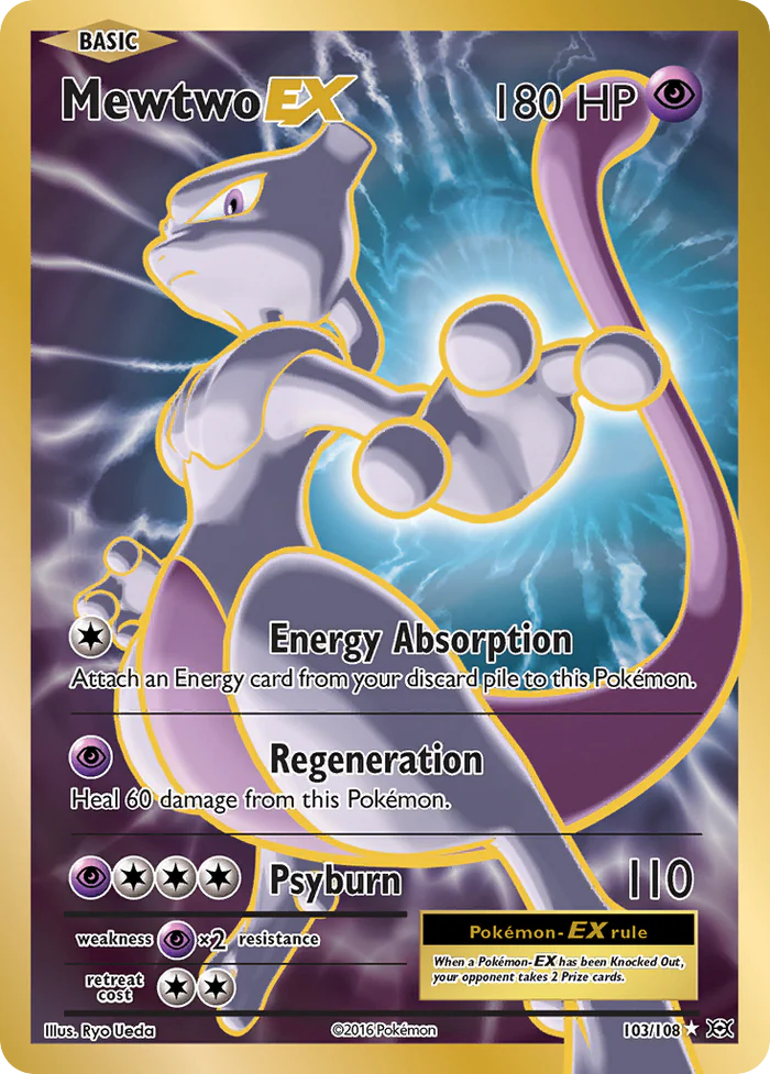 Mewtwo EX 103/108 - LP