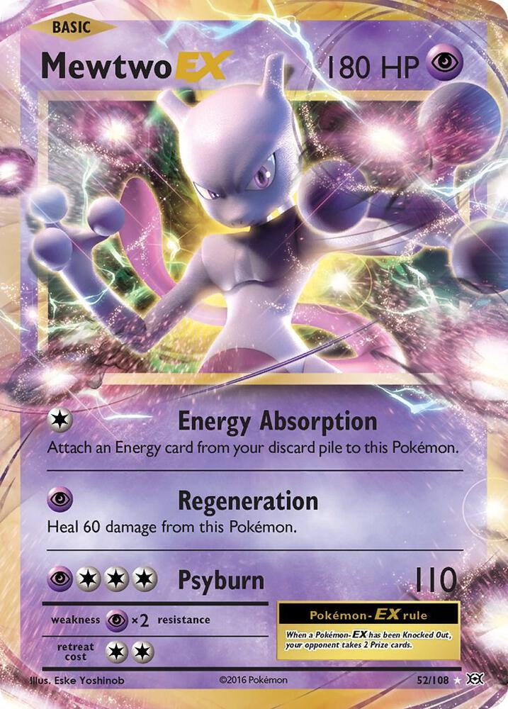 Mewtwo EX 52/108 - LP