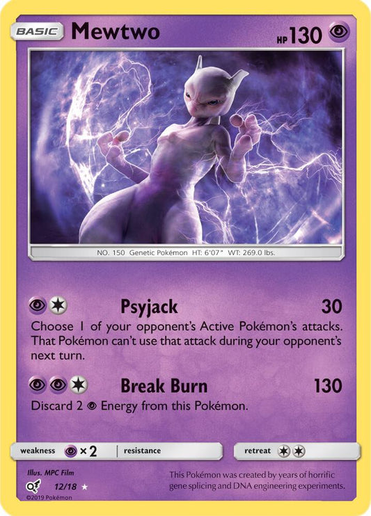 Mewtwo (Holo) 12/18 - NM