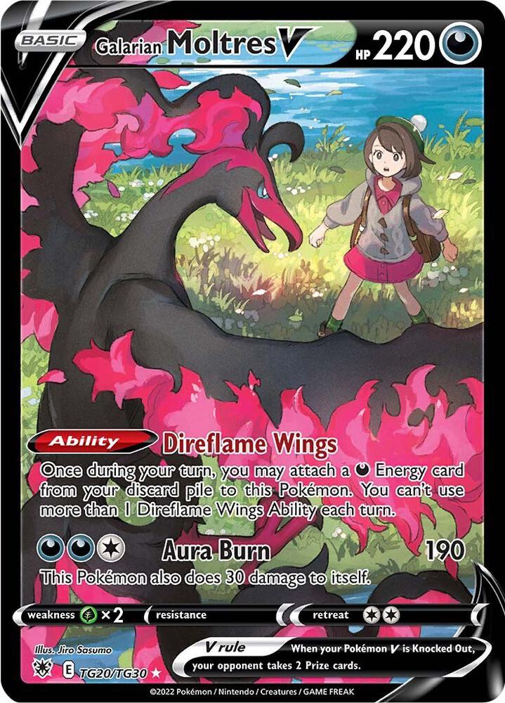 Galarian Moltres V TG20/TG30 - NM