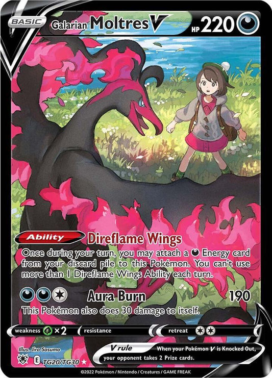 Galarian Moltres V TG20/TG30 - NM