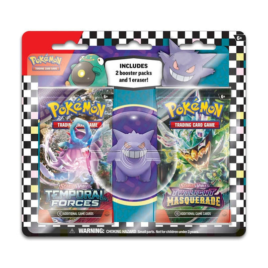 2 Booster Packs & Gengar Eraser
