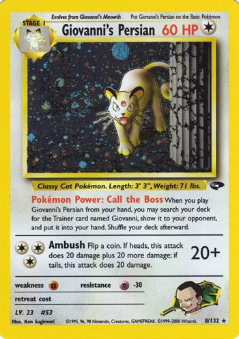 Giovanni's Persian (008/132) (G2)