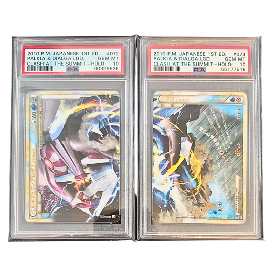 Palkia & Dialga Legend Japanese 1st Ed. PSA 10