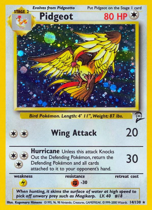 Pidgeot (Holo) 14/130 - DMG