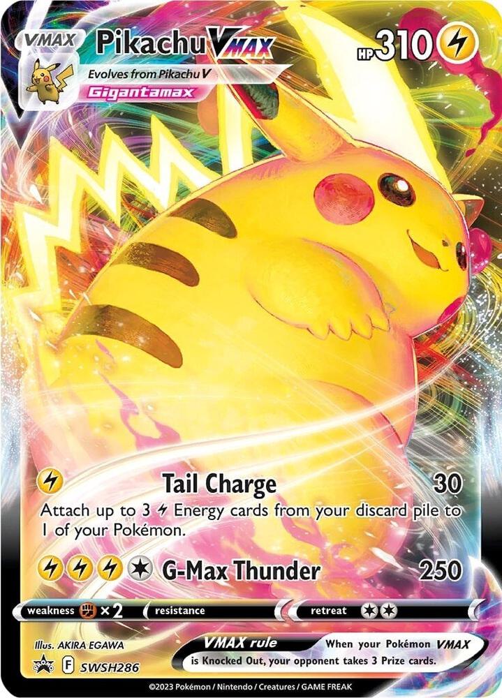 Pikachu VMAX SWSH286 - NM