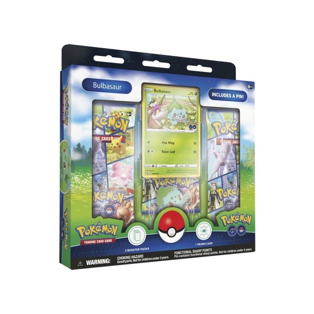Pokemon GO Bulbasaur Pin Collection Box