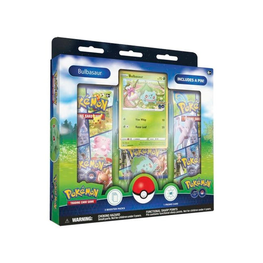 Pokemon GO Bulbasaur Pin Collection Box