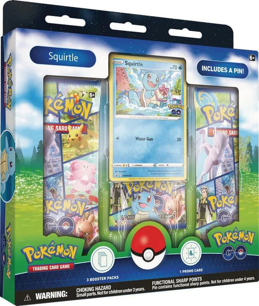 Pokemon GO Squirtle Pin Collection Box