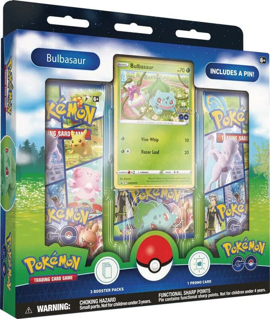 Pokemon GO Bulbasaur Pin Collection Box