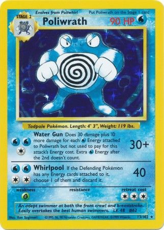 Poliwrath (Holo) 13/102 - DMG