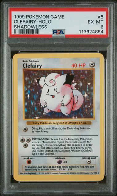 Chansey Shadowless PSA 6